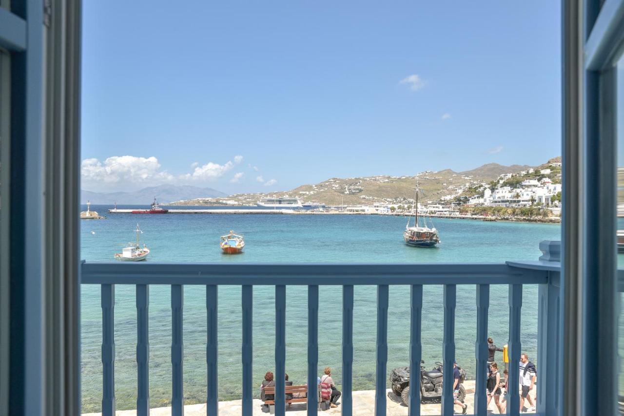 White Memories, Seafront Luxury Apartment Mykonos Mykonos Town Buitenkant foto