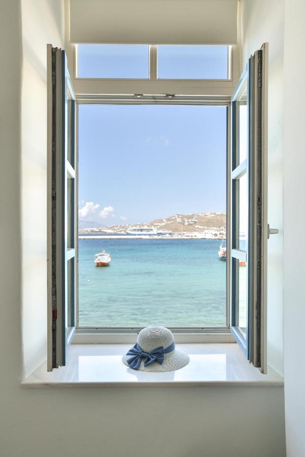 White Memories, Seafront Luxury Apartment Mykonos Mykonos Town Buitenkant foto