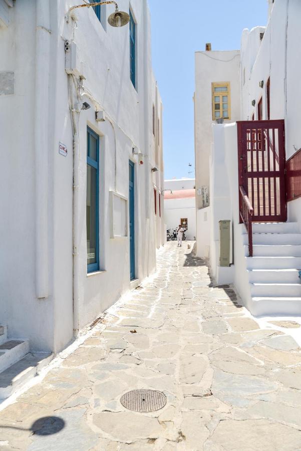 White Memories, Seafront Luxury Apartment Mykonos Mykonos Town Buitenkant foto