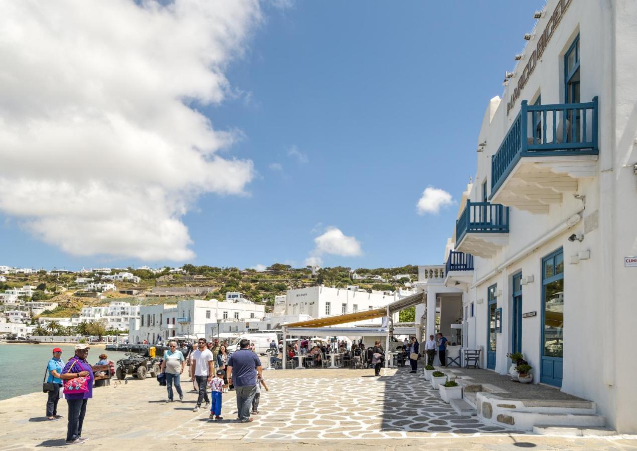 White Memories, Seafront Luxury Apartment Mykonos Mykonos Town Buitenkant foto